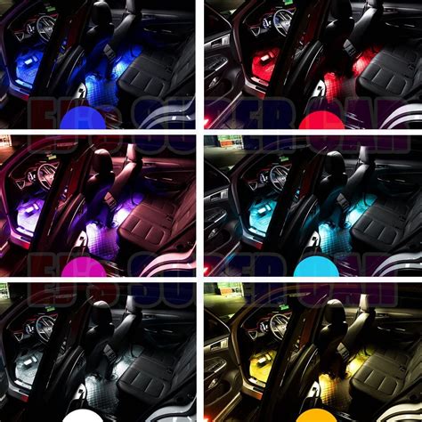 AlexTong LED RGB Strip Under Car Tube Underglow Underbody India | Ubuy