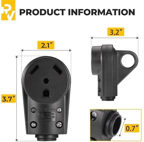 30 Amp Rv Male Plug Wiring Diagram - Wiring Diagram