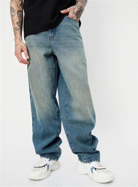 Buy Men Solid Loose Fit Jeans Online at just Rs. 1299.0 - 1000015188537 ...