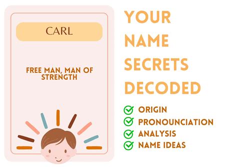 Carl - Boy Name Meaning and Pronunciation
