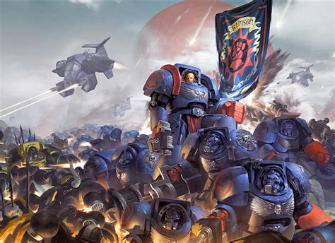 Imgur | Crimson fists, Warhammer, Warhammer 40k artwork