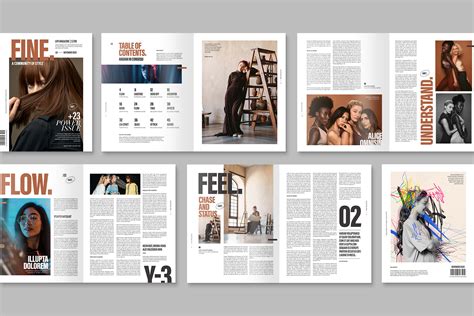 Modern Magazine Template [Indesign, INDD] - BrandPacks