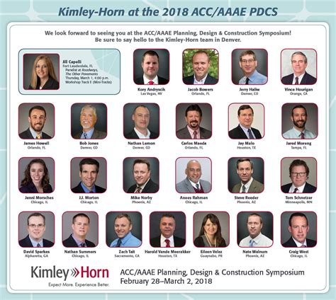 Kimley-Horn at the 2018 ACC/AAAE Planning, Design and Construction ...