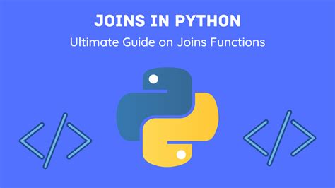 Joins in Python - Ultimate Guide on Joins Functions - AnalyticsLearn