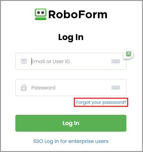 Image result for How to Recover RoboForm Master Password