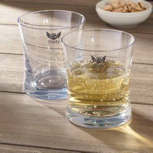 Staify (Pack of 2) Old Fashioned Crystal Whisky, Wine, Cocktail, Soda ...