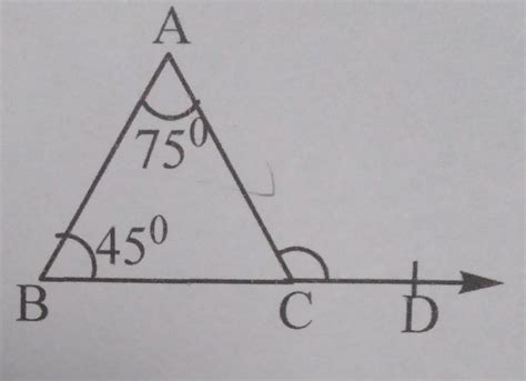 find the measure of angle ACD in the given fig - Brainly.in