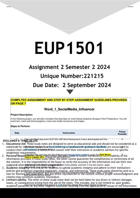 EUP1501 Assignment 2 Tips 的图像结果