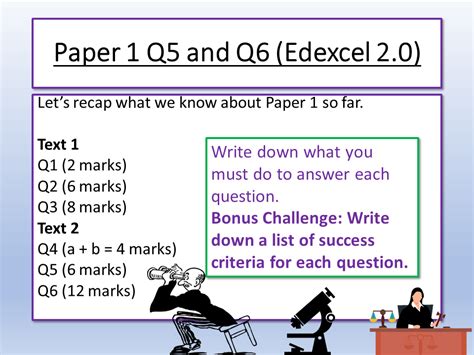 Image result for English Language Paper 1 Edexcel