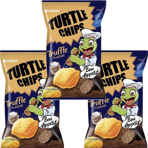 Amazon.com: K-Munchies Orion Turtle Chips - 3 Packs of 160-gram Choco ...