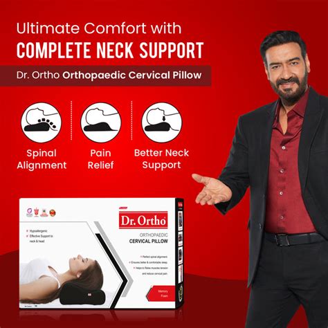 Cervical Pillow for Neck Pain | Shop Orthopaedic Pillow Online - Dr. Ortho