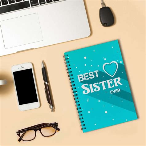 Best Sister Ever Blue Diary – Indigifts