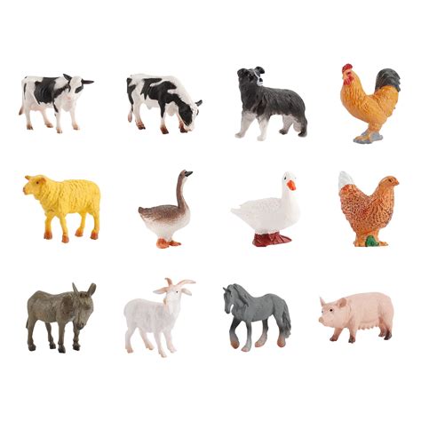 Buy WMYBD Toys, Kids Toys Gifts,Land Simulation Mini Farm Toys, Poultry ...