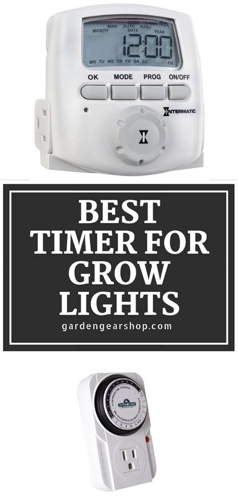 Image result for grow light timer instructions