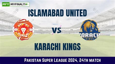 ISL vs KAR Live Score Scorecard Islamabad United vs Karachi Kings Live ...