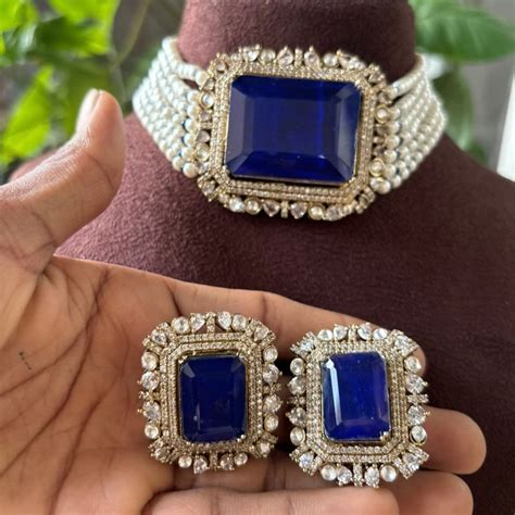 Buy gold plated and artificial choker necklace at MRJewels