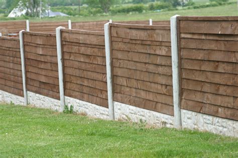 Concrete Post & Timber Panel Fencing - FRS Fencing