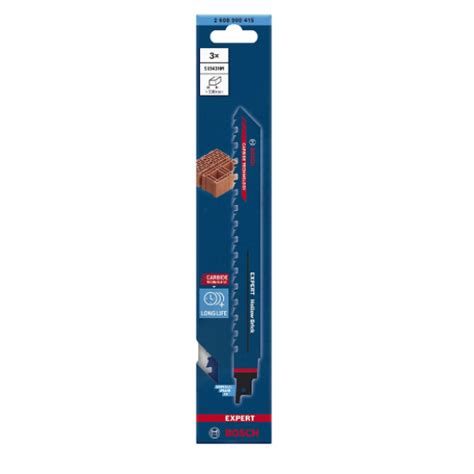 BOSCH S 1543 HM Ytong-Tuğla Kesim Tilki Kuyruğu Testere Ucu 240 mm ...