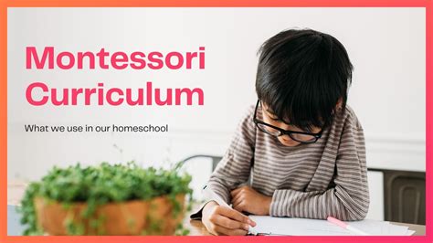 Montessori Homeschool Curriculum for Preschoolers & Kindergarteners ...