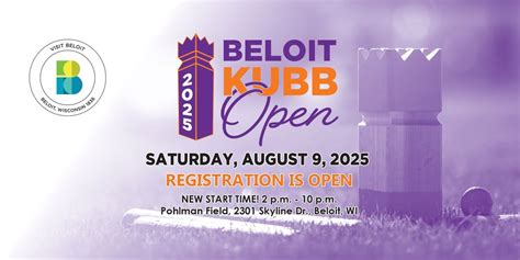 2025 Beloit Kubb Open, Pohlman Field, Beloit, 9 August 2025 | AllEvents