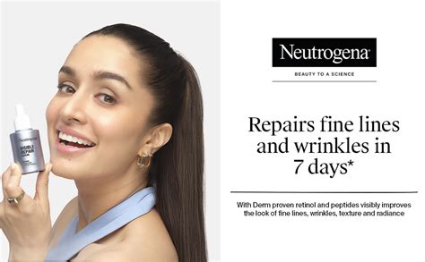 Neutrogena Visible Repair Retinol Serum: Boosts Collagen for Anti ...