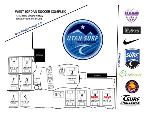 West Jordan Soccer Complex - Utah Surf Invitational