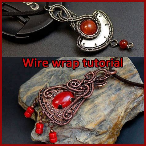 Wire wrapping pendants tutorials PDF - Inspire Uplift