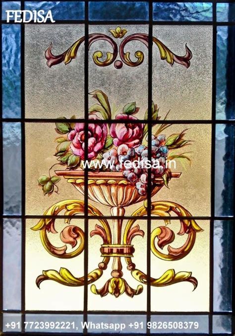 Glass Design Glass Balcony Design Glass Grill Design Reverse Etching ...