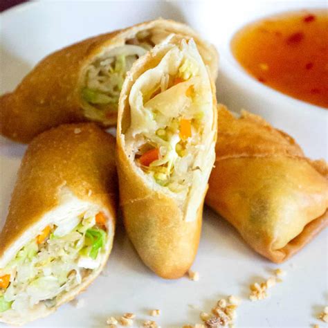 Crispy Thai Spring Rolls Recipe | Recipe Cart | Recipe Cart