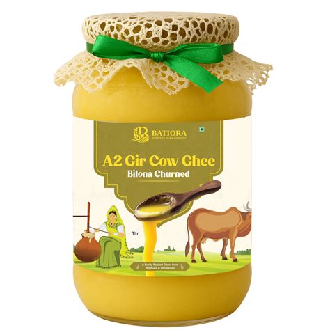 Traditional Bilona - A2 Gir Cow Ghee – Batiora Farm Fresh