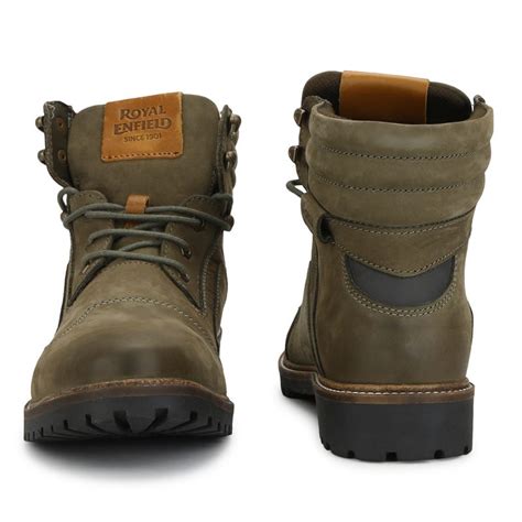 Royal Enfield Marshall Riding Boots (Olive)– Moto Central
