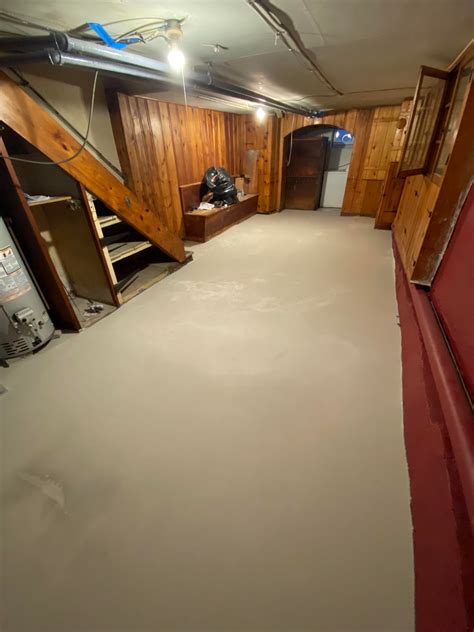 Thoughts on Refinishing new Concrete Floor : r/centuryhomes