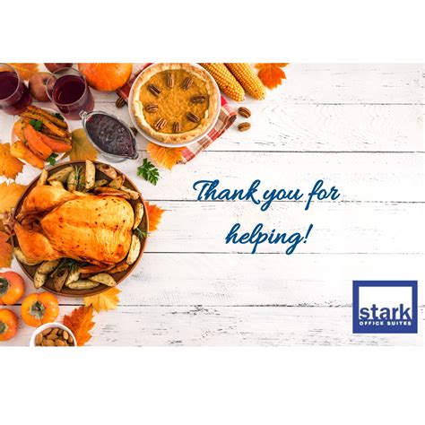Stark Office Suites Thanksgiving Food Drives