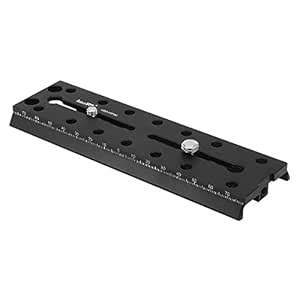 Haoge HQR-RY160 160mm Multi-Purpose Long Camera Extender Rail Mounting ...