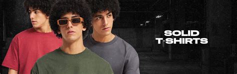 Shop Premium Comfort Men’s Plain T-Shirts Online