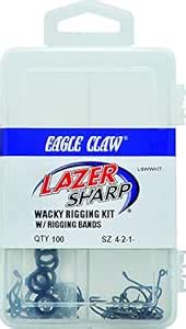 Eagle Claw LSWWKIT Lazer Sharp Wacky Worm Hook : Amazon.in: Sports ...