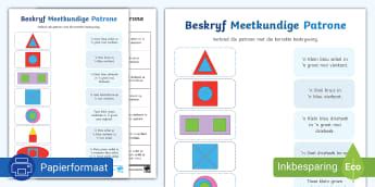 Meetkundige Patrone - Wiskunde - Graad 3 Suid Afrika