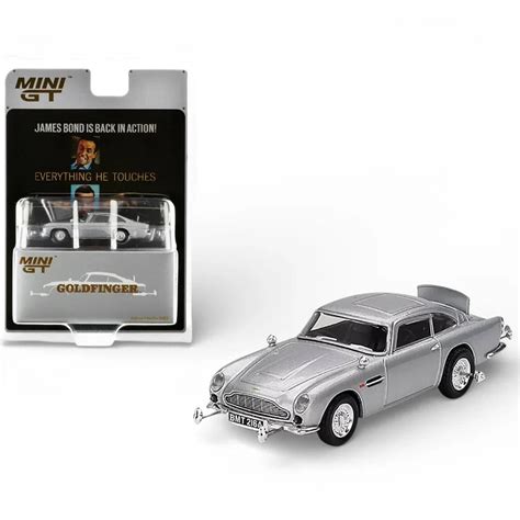 Mini GT 1:64 Aston Martin DB5 “Goldfinger” James Bond Edition | Classi ...