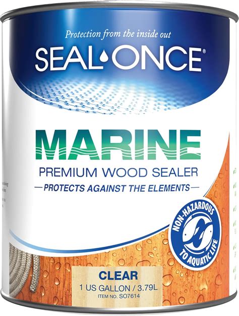 SEAL-ONCE MARINE - 1 Gallon Penetrating Wood Sealer, Philippines | Ubuy