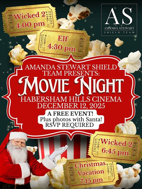 Client Appreciation Christmas Movie Night! , Habersham Hills Cinemas ...