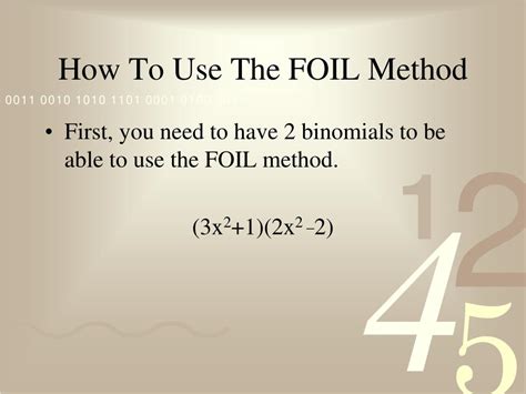 Image result for FOIL method Tutorial