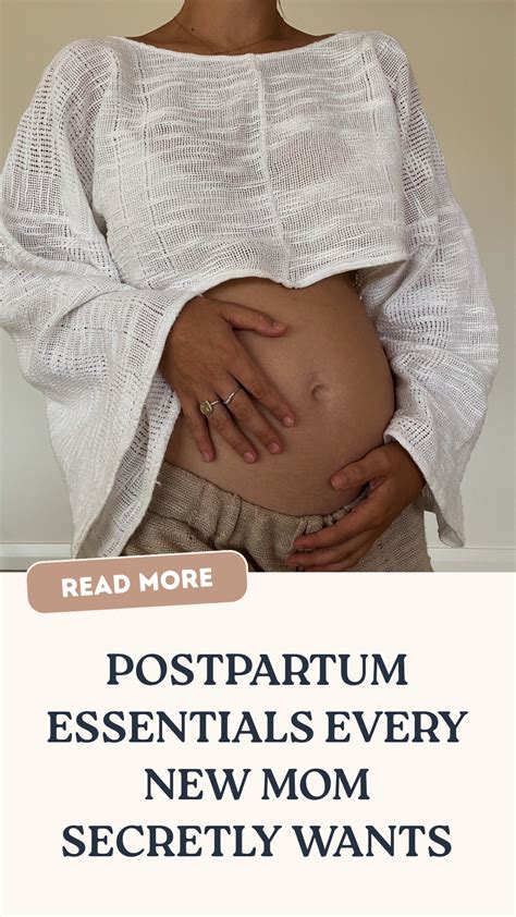Postpartum essentials every new mom secretly wants | New mom survival ...