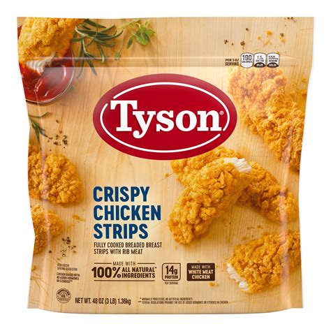 TYSON CRISPY CHICKEN STRIPS 3 LBS - $14.49 at Costco