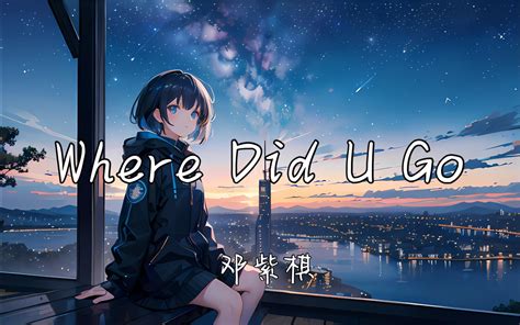 【无损音质】Where Did U Go--邓紫棋「曾看着同星空 闲聊吹风 看日出多心动」-你是真的皮小伙子-你是真的皮小伙子-哔哩哔哩视频