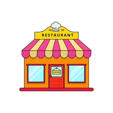 Restaurant Building Clipart Stock Illustrations - 727 Restaurant ...