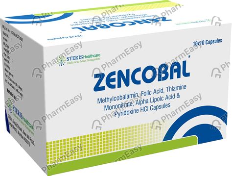 Buy Zencobal Capsule (10) Online at Flat 15% OFF | PharmEasy