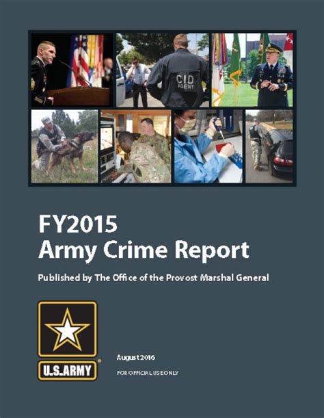FY2015 Army Crime Report | Article | The United States Army