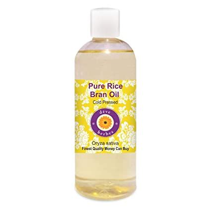 Buy Deve Herbes Pure Rice Bran Oil (Oryza sativa) | Cold Pressed ...