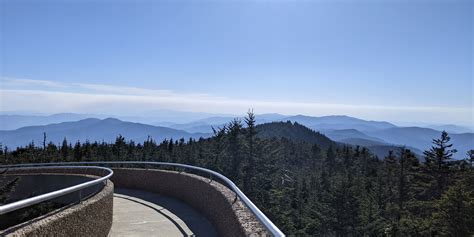Newfound Gap Great Smoky Mountains National Park View From Newfound