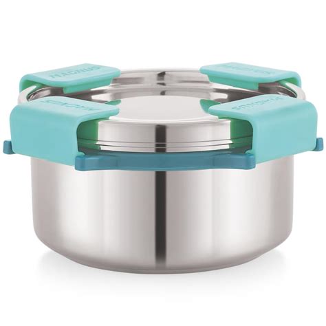 Buy Magnus Stainless Steel Airtight Leakproof Storage Container with ...